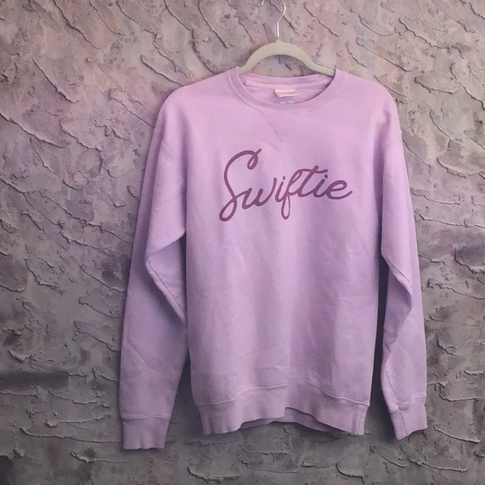 Lavender 'Swiftie' Taylor Swift Sweatshirt Worn 1X